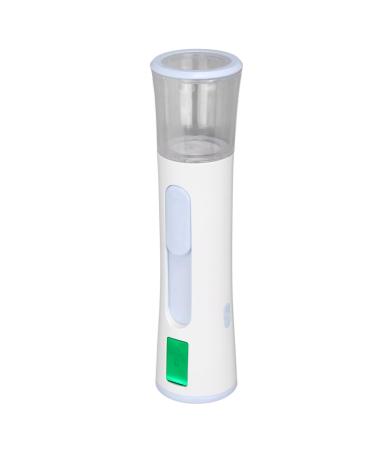 Handheld Facial Humidifier Face Mist Sprayer 180mAh Battery 30ml Capacity Double Holes Ultra-fine Sprayer for Home and Outdoor Use (Blue)