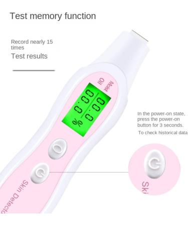 MBETA Skin Tester - Domestic Beauty Apparatus for Moisture & Oil Analysis | International Shipping Available - Buy Online on SooperMarket.com