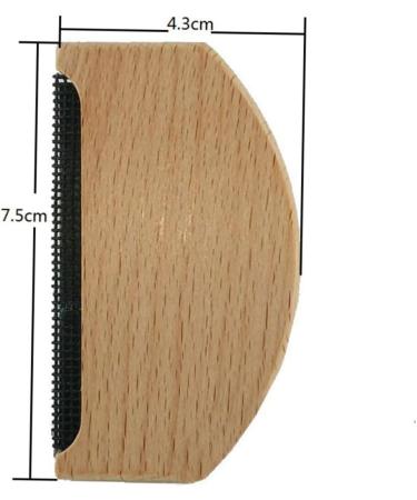 Buy NOLITOY Mini Lint Remover - Portable Hair Ball Trimmer & Wooden Shaver for Sweaters | International Shipping - Buy Online on SooperMarket.com