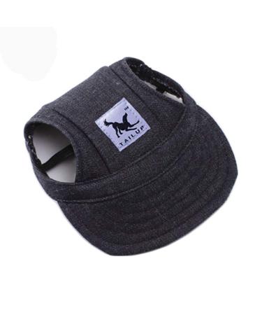 EGURS DOUS BASSEBALL HATES PEACE SUNBONNET SONNECTION DOC HUDE CAP Dog Hut For Small Medium and Large Dogs and Cats Denim Black XL