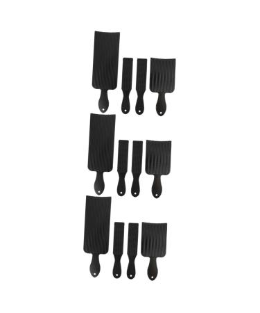 minkissy 3 Sets Hair Coloring Board Hair Dye Brush Kit Highlights Hair Color Kit Pro Tools Balayage Paddle Hair Dye Bleach Kit Hair Dying Board Nursing Display Board Plastic Care