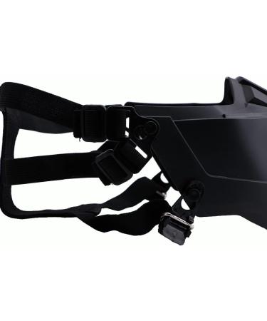 Airsoft Half Face Mask - Creative Protective Outdoor Game Costume Mask (Black) - Buy Online on SooperMarket.com