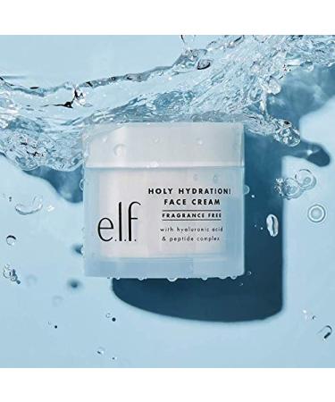 e.l.f. SKIN Holy Hydration Face Cream Moisturizer with Hyaluronic Acid - 1.8 Oz | Vegan & Cruelty-Free - Buy Online on SooperMarket.com