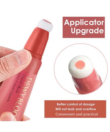 Soft Cream Liquid Blush Beauty Wand - Natural Cheek Tint with Cushion Applicator - Long-Wearing Dewy Finish (102 Serenade - Buy Online on SooperMarket.com