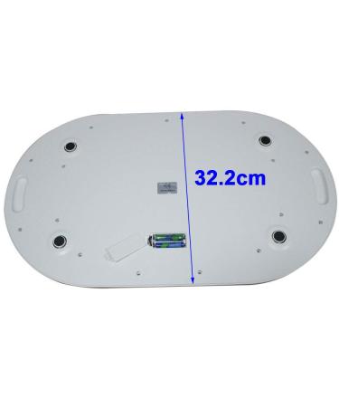 Digital Baby Scales for Newborns - High Accuracy LCD Display 20kg Capacity White - Buy Online on SooperMarket.com