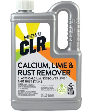 CLR Calcium Lime & Rust Remover - Biodegradable Formula - 28 Oz Bottle (2 Pack) - Buy Online on SooperMarket.com