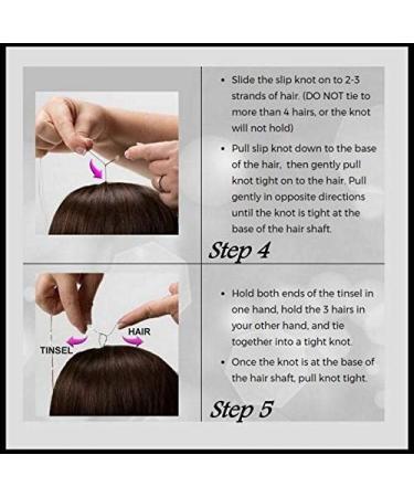 Fairy Hair Tinsel Extensions (Holographic green) - Buy Online on SooperMarket.com