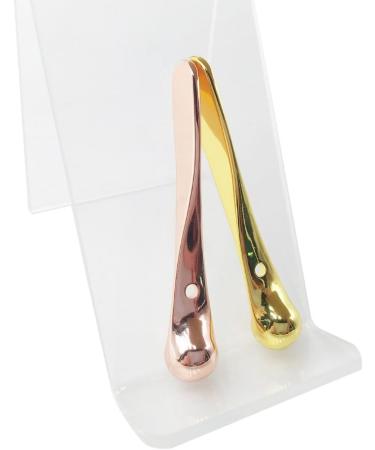 Eye Cream Applicator Wand - Dark Circles Removal Roller & Facial Massager - Rose Gold 5.6cm - Buy Online on SooperMarket.com