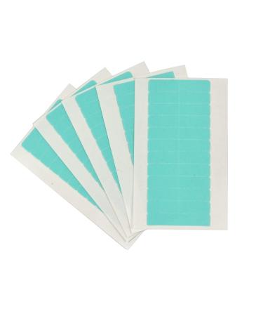 Pack of 60 replacement tapes adhesive strips for hair extensions 4 x 0.8 cm double-sided adhesive tapes high adhesive strength hair tape