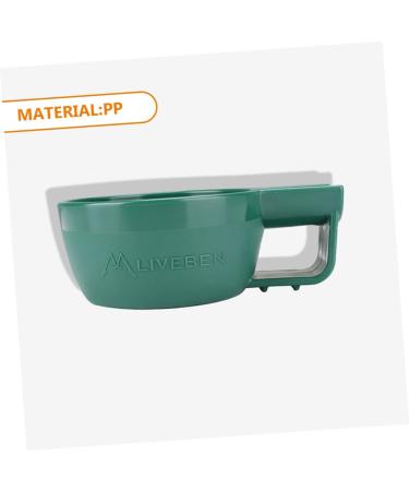 Plafope Antique Razor Shell Soap Bowl | Small Shaving Container & Cup Handle | Ideal for Men's Grooming - Buy Online on SooperMarket.com