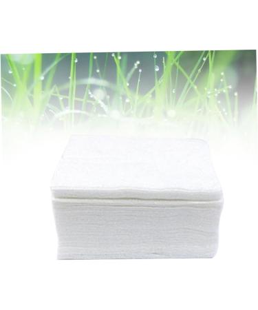 Angoily 100pcs Thin Cotton Pads - Eco-Friendly Makeup Remover & Nail Polish Wipes | Multifunctional Natural Cotton Pads - Buy Online on SooperMarket.com