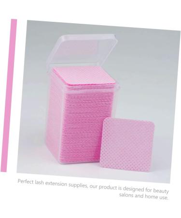 FRCOLOR 1200 Pcs Lint-Free Nail Towels | Pure Cotton Cleaning Paper | Anti-Clogging | 4.8x4.8cm | Pink | Perfect for Nail Salons & At-Home Use - Buy Online on SooperMarket.com