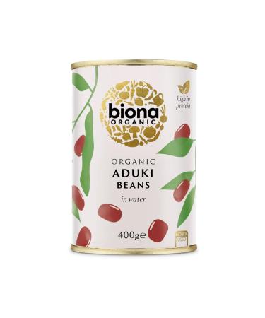 Biona Organic Aduki Beans 400g 400 g (Pack of 1)