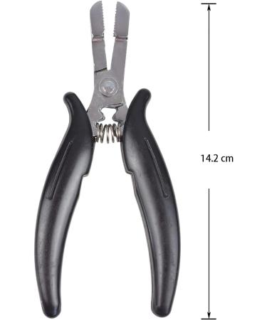 Hair Extension Pliers for Removing Micro Rings and Fusion Glue Bond Remove (Black Thread Shape) - Buy Online on SooperMarket.com