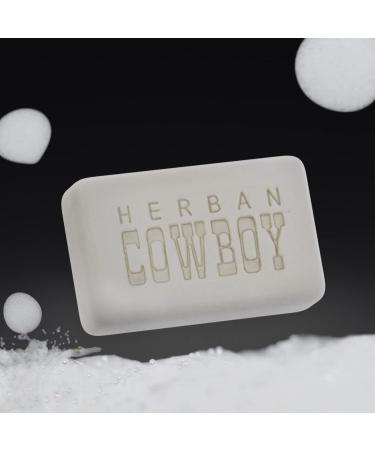 Herban Cowboy Milled Soap Sport 5 oz - Natural, Vegan & Refreshing Clean - Buy Online on SooperMarket.com