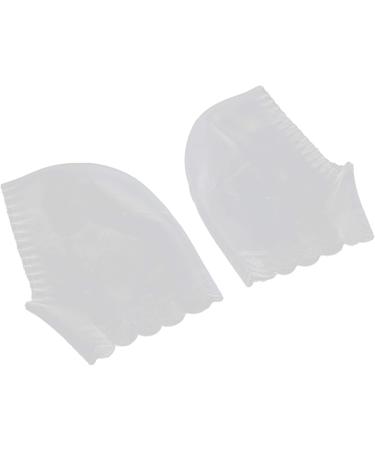 Silicone Jersey Socks for Achilles Tendon Relief | Pain-Relieving Elastic Foot Care - Anti-Cracking Purple & White - Buy Online on SooperMarket.com
