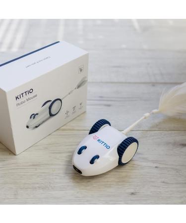 Kittio Robo Mouse: Interactive Cat Toy with Smart Steering Sensors - USB Charging - Buy Online on SooperMarket.com