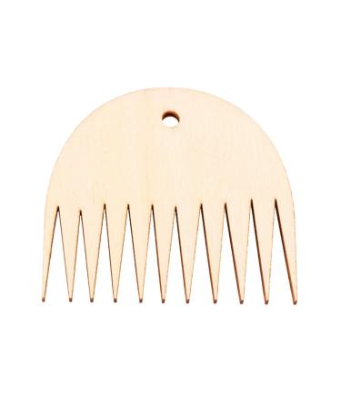 Tapestry DIY Weaving Supplies Weaving Comb Professional Wood Manual Weaving Comb Wood Loom Comb DIY Weaving Knitting Tapestry Weaving Accessories Accessories Small Sawtooth Comb