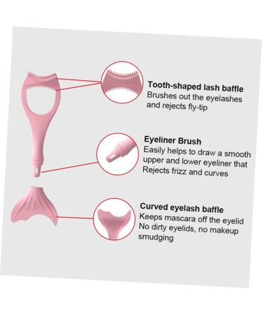 NOLITOY 2pcs Eyeliner Lash Kit Eyeshadow Reusable Mascara Applicator Makeup Tool Eye Protection Blindfold - Buy Online on SooperMarket.com