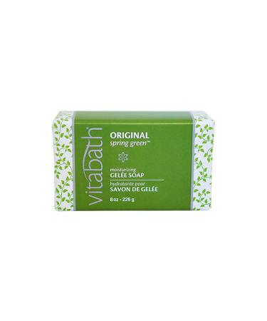 Vitabath Original Spring Green Moisturizing Gelee Bar Soap By Vitabath for Unisex - 8 Oz Bar Soap 8 Oz