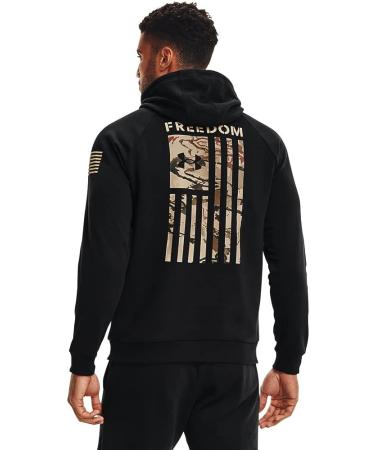 Under Armour Men's New Freedom Flag Black Hoodie - Size Large - Buy Online on SooperMarket.com