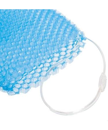 Supracor Spa Bath Mitt Body Exfoliator & Face Scrub Sponge - Blue | High-Quality Exfoliation Tool - Buy Online on SooperMarket.com