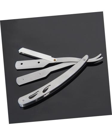 Cabilock 6 Pcs Stainless Steel Safety Razor Holder - Vintage Razor Set for Men | International Shipping - Buy Online on SooperMarket.com