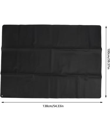 Earth Foot Mat - Foot Therapy for Inflammation Relief & Improved Sleep | Grounding Mat with Negative-Ion Bracelet (138 x 100 cm) - PU Leather for Work & Relaxation - Buy Online on SooperMarket.com