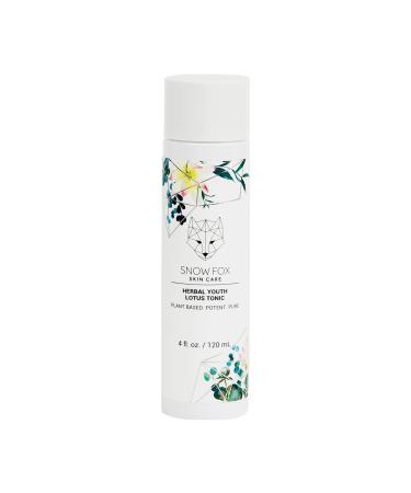 Snow Fox Skincare Herbal Youth Lotus Tonic for All-Day Hydration 120 mL