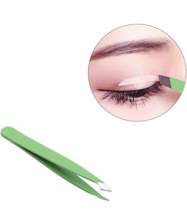 2-Pack Precision Eyebrow Tweezers - Stainless Steel Pointed & Sloping - Ideal for Ingrown Hair & Plucking - Essential Beauty Tool for Men & Women - Buy Online on SooperMarket.com
