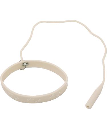 Lash Extension Tweezers Bracelet Soft Skin Friendly Elastic Lightweight Replaceable String Static Free Tweezers Protector Wristband Silicone for Salon (Beige) - Buy Online on SooperMarket.com