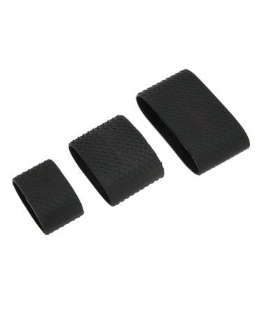Electric Clipper Bands Slip Resistance Barber Clipper Bands Stretchy Black Slicone Comfortable Grip for Baber Tool for Hair Salon