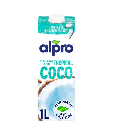 VSTAR Alpro Drinks (8 Coconut Original Drink - Rice Blend with Calcium & Vitamins) Coconut Original Drink - Rice Blend with Calcium & Vitamins 8