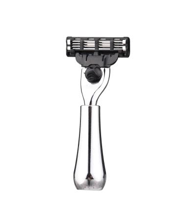 Xiaoxin razor with PU storage bag Safety barrasier Portable metal manual mustache removal Razor washable & removable 3 Blades