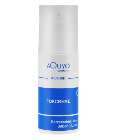 Blure cream against cornea and athlete's foot |Cream for dry cracked feet and inflammation of the skin |Foot cream with 15% urea |Foot care for the treatment of scours (100ml Airless donor) 100 ml (1 Pack)
