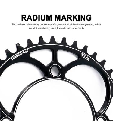 VXM 104BCD Narrow Wide Chainring for Road, Mountain, BMX, MTB Bikes - 40t/42t/44t/46t/48t/50t/52t - Buy Online on SooperMarket.com