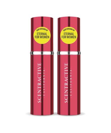CA Perfume Impression of Calvin K. Eternal For Women Replica Version Fragrance Dupes Concentrated Long Lasting Eau de Parfum Spray Refillable Atomizer Bottle 0.17 Fl Oz/5ml-X2 CALVIN K. ETERNAL FOR WOMEN IMPRESSION 0.34 Fl Oz (Pack of 1)