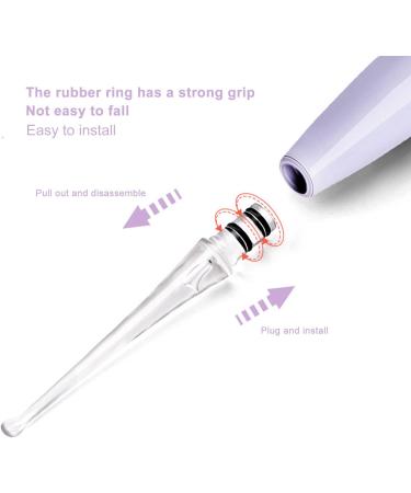 USB Rechargeable Kids Ear Wax Removal Spoon with LED Flashlight - Safe Ear Cleaner for Adults & Kids - Purple - Buy Online on SooperMarket.com