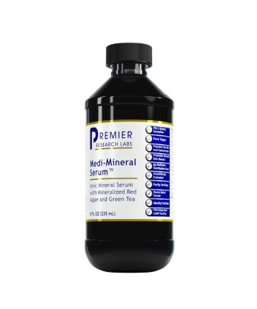 Premier Research Labs Medi-Mineral Serum - Supports Natural Skin Beauty & Facial Clarity* - Infused with Red Marine Algae Green Tea Extract & Sea Salt - 8 fl oz