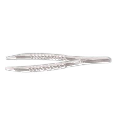 1x Behrend disposable tweezers disposable tweezers plastic tweezers sterile 12.5 cm