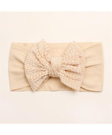 JSGHGDF Bow Hair Bands Elastic Headwear for Girl Autumn Winter Headbands Head Wraps Hairbands Hair Accessories Photography Props Deep Pink - Buy Online on SooperMarket.com