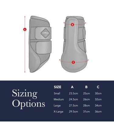 LeMieux Mesh Brushing Horse Boots - Protective Gear and Training Equipment - Equine Boots Wraps & Accessories Large Black - Buy Online on SooperMarket.com