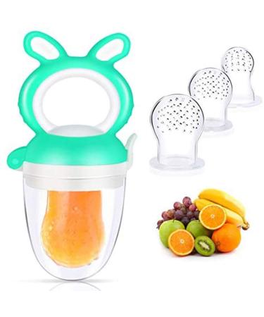Surenhap Baby Silicone Fruit Sucker Pacifier for Fruit Feeder