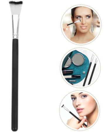 Baluue Makeup Tool Loose Powder Brush Nose Contour Brushes Blush Brush 18.50X1.00X1.00CM Black - Buy Online on SooperMarket.com