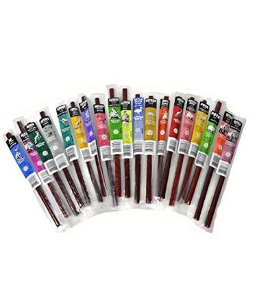 10 Piece Game Jerky Sticks Alligator-elk-buffalo-kangaroo-ostrich-pheasant-venison-wild Boar Variety Pack