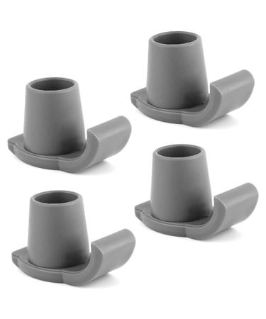 Knadgbft Walker Ski Glides 4 Pieces Heavy Duty Walker Glides Walker Feet Replacement Spare Parts Accessories Walker Glide Skis for 1 1/8 Inch Tubes Tool