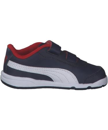 PUMA Kids Stepfleex 2 Sl Ve V Ps Trainers 1.5 UK Child Peacoat White Flame Scarlet - Buy Online on SooperMarket.com