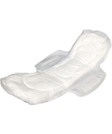 Winged Maternity Peri Pads Pack of 32  Large Postpartum Flow Pads with Wings - Ultra Soft Disposable Nursing Pads for New Moms- Vakly Postpartum Guide Included (32)