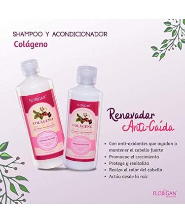 Restorative Antioxidant Collagen Shampoo Florigan - 1L | Nourish & Revitalize Hair - International Shipping Available - Buy Online on SooperMarket.com