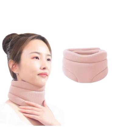 Cervicorrect Neck Brace Cervicorrect Neck Brace by Healthy Lab Co Neck Brace for Sleeping Cervical Neck Brace for Snoring Neck Braces for Neck Pain and Support (Pink)